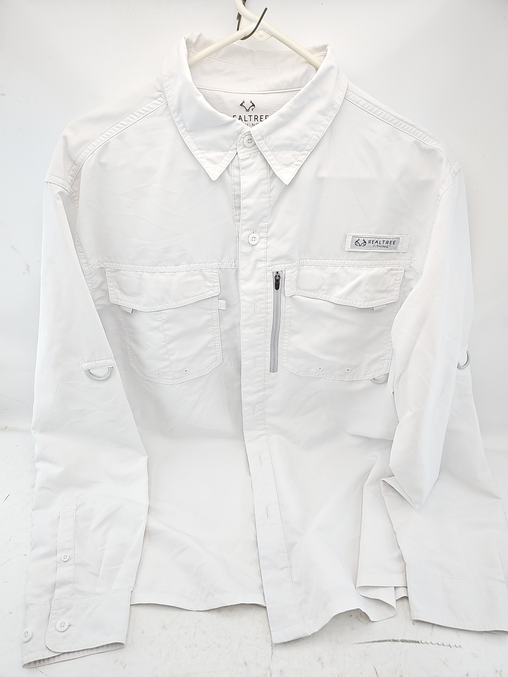 RealTree Fishing Performance White Shirt